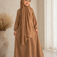 Abaya ENFANT [ Camel ] Eylim Boutique