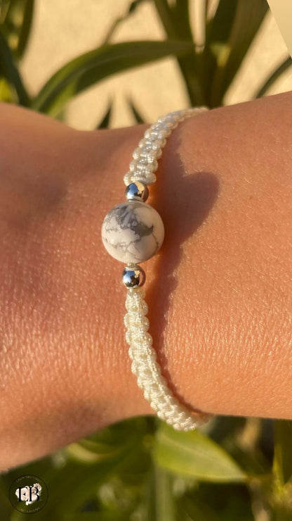 Bracelet REINE [ Blanc ] Eylim Boutique