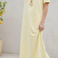 Robe LOUISE [ Jaune pâle ] Eylim Boutique