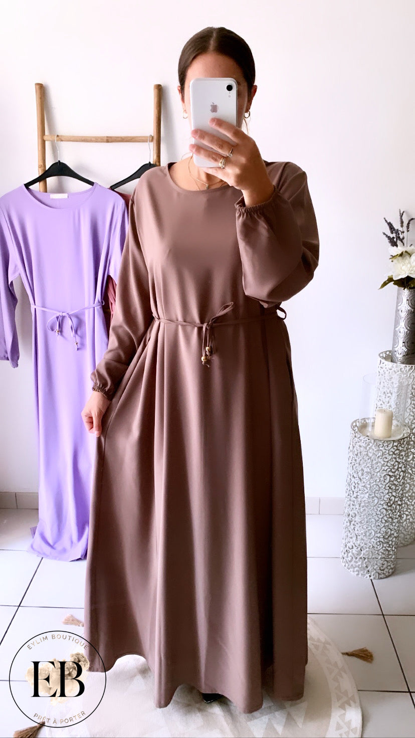 Abaya SAFA [ Taupe ]