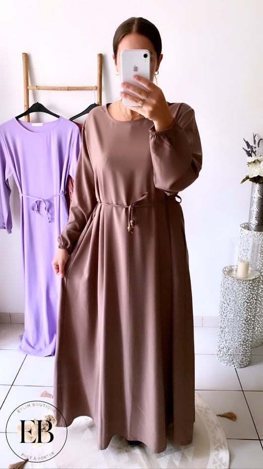 Abaya SAFA [ Taupe ]