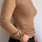 Pull col roulé RUBY [ Camel ] Eylim Boutique