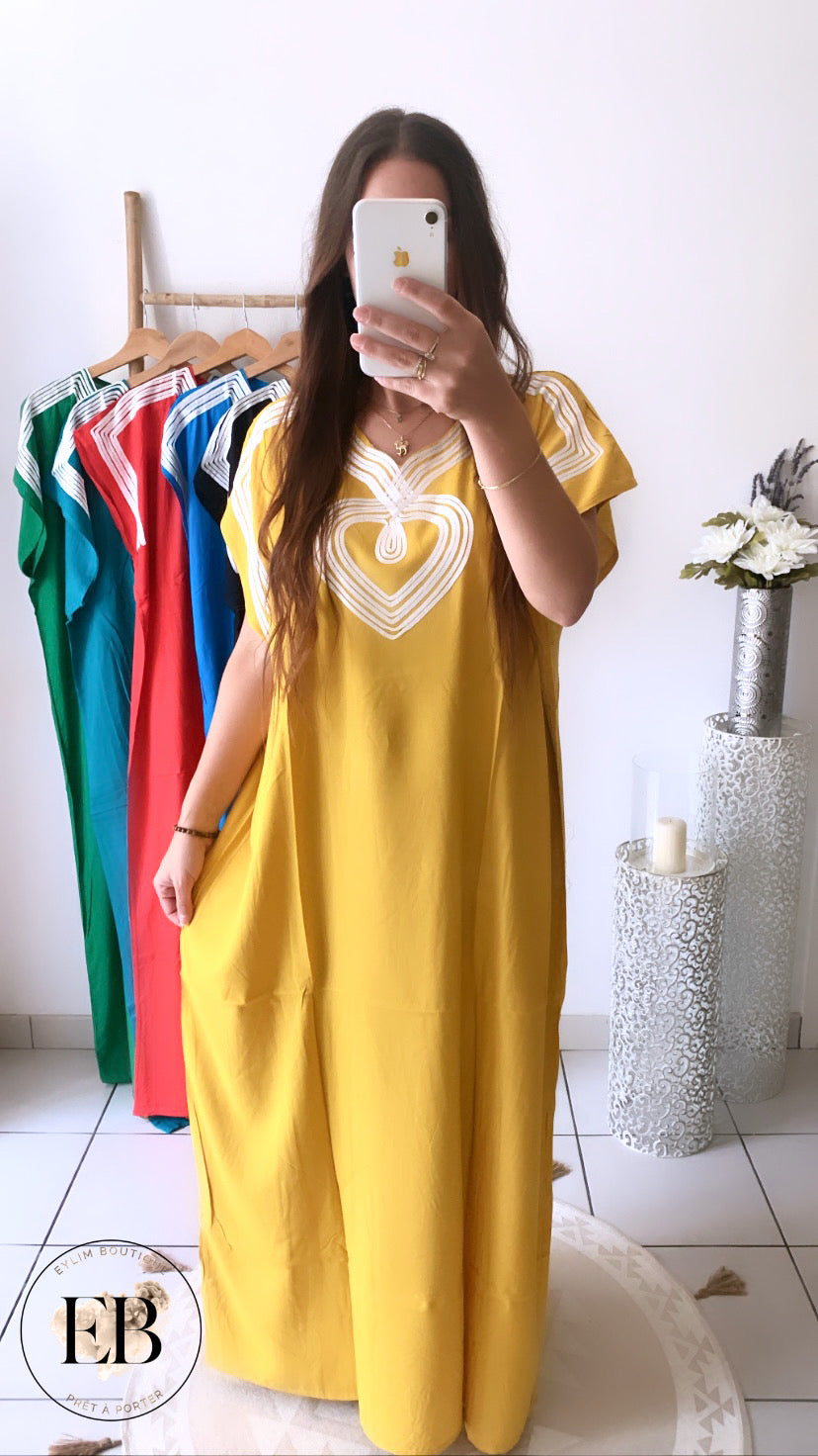 Robe INAYA « Adulte » [ Jaune ]