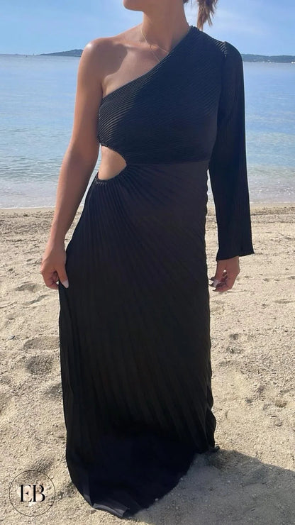 Robe AUDE [ Noir ] Eylim Boutique