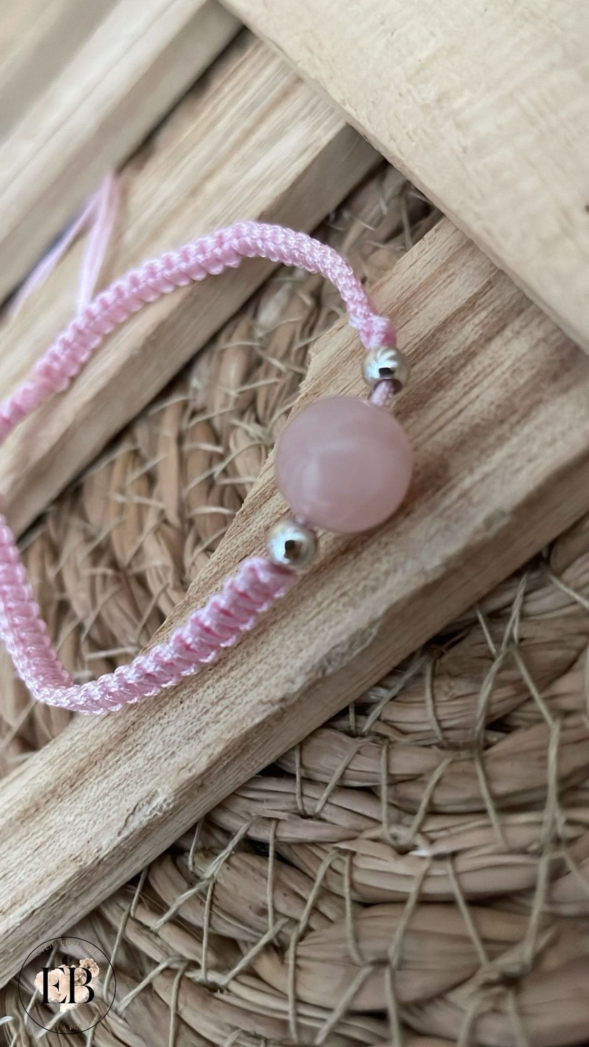 Bracelet REINE [ Rose ]