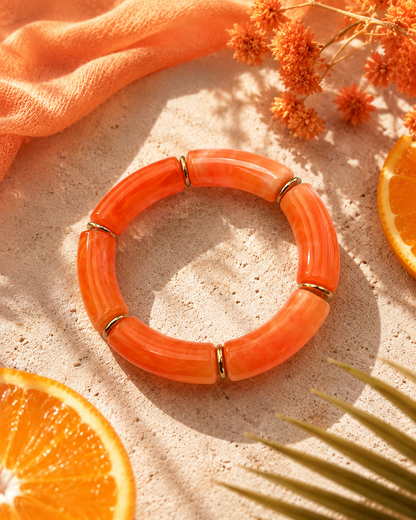 Bracelet ARIA [ Orange ] Eylim Boutique