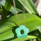 Collier FLORA [ Vert ] Eylim Boutique