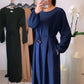 Abaya SAFA [ Bleu marine ]