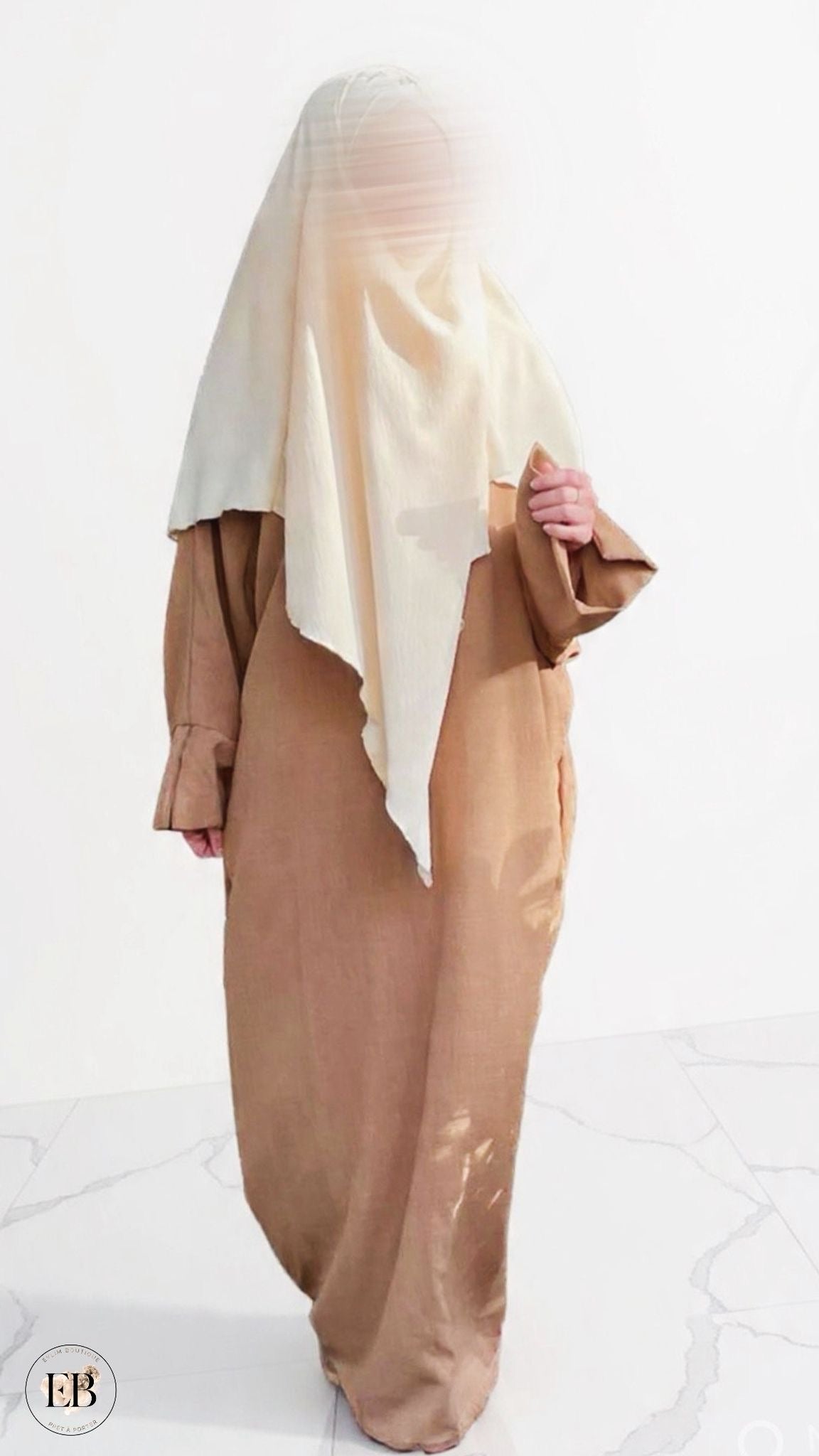 Abaya SHAÏMA [ Camel ] Eylim Boutique