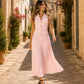 Robe JADE [ Rose pâle ] Eylim Boutique