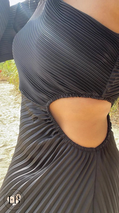 Robe AUDE [ Noir ] Eylim Boutique
