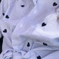 Chemise rayée COEUR [ Bleu ]