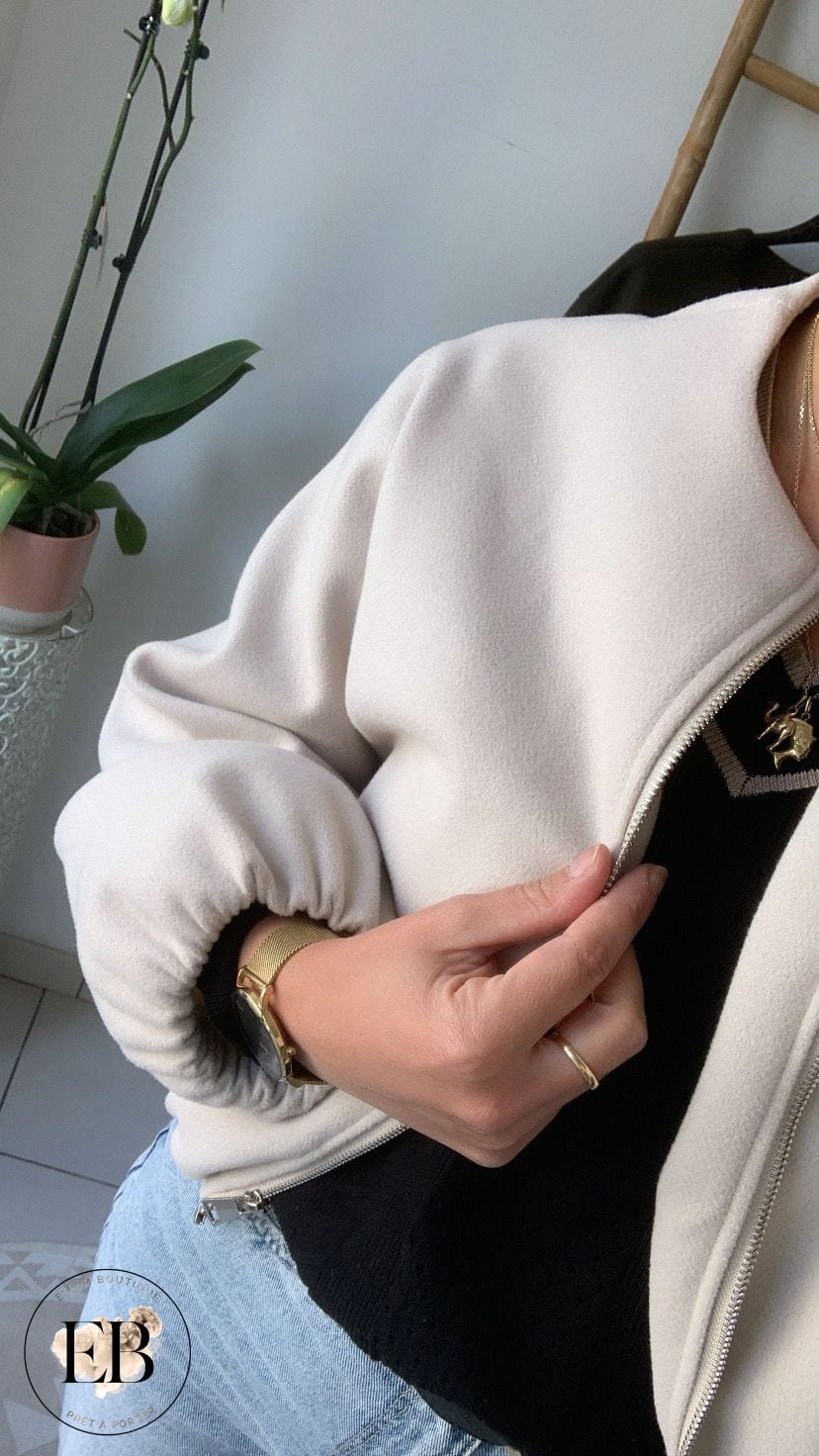 Veste bombers CATIA [ Beige ]