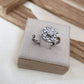 Bague réglable [ Argenté ]