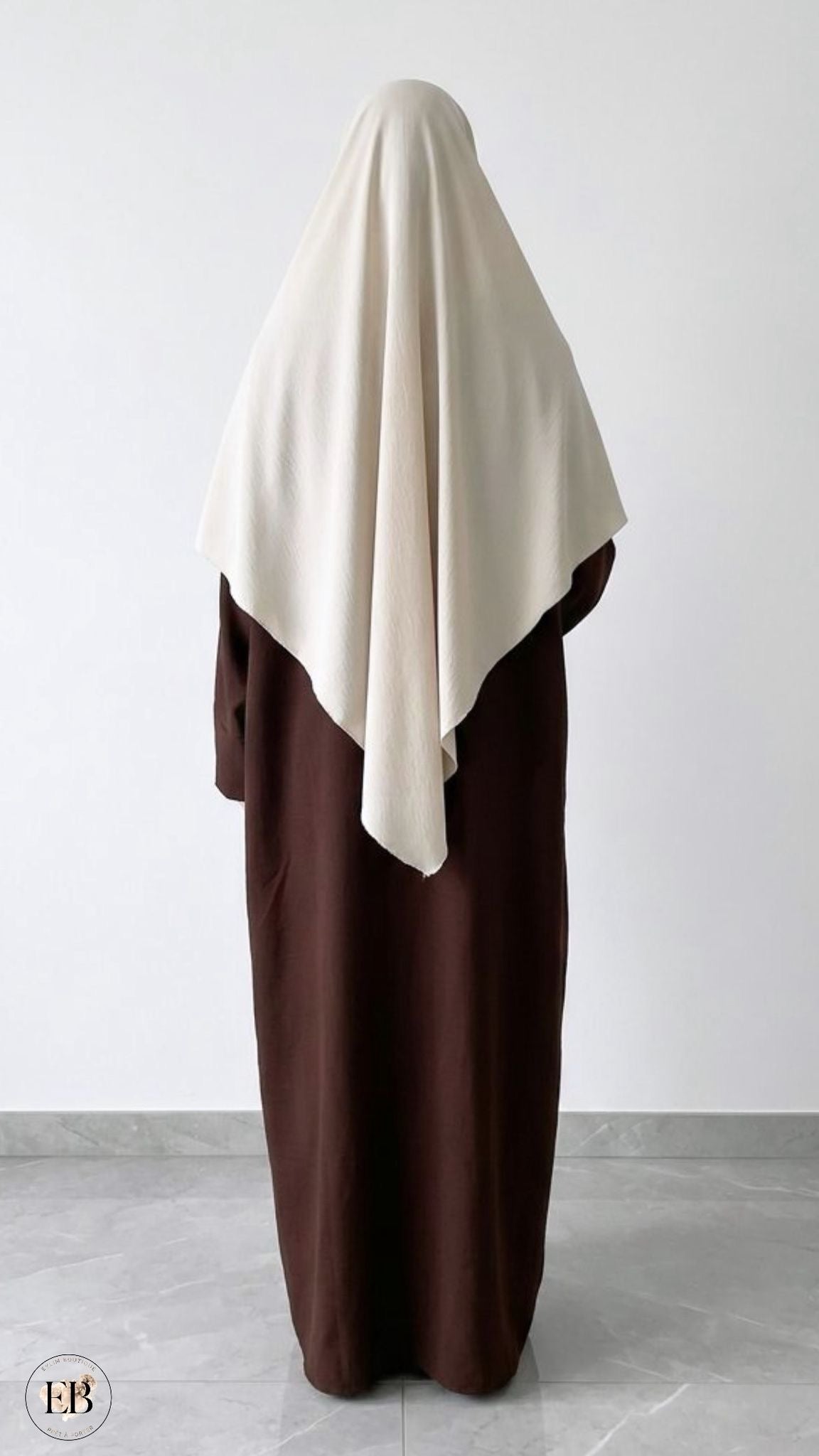 Abaya SHAÏMA [ Chocolat ] Eylim Boutique