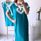 Robe INAYA « Enfant » [ Turquoise ]