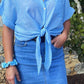 Chemisier EMMIE [ Bleu ]