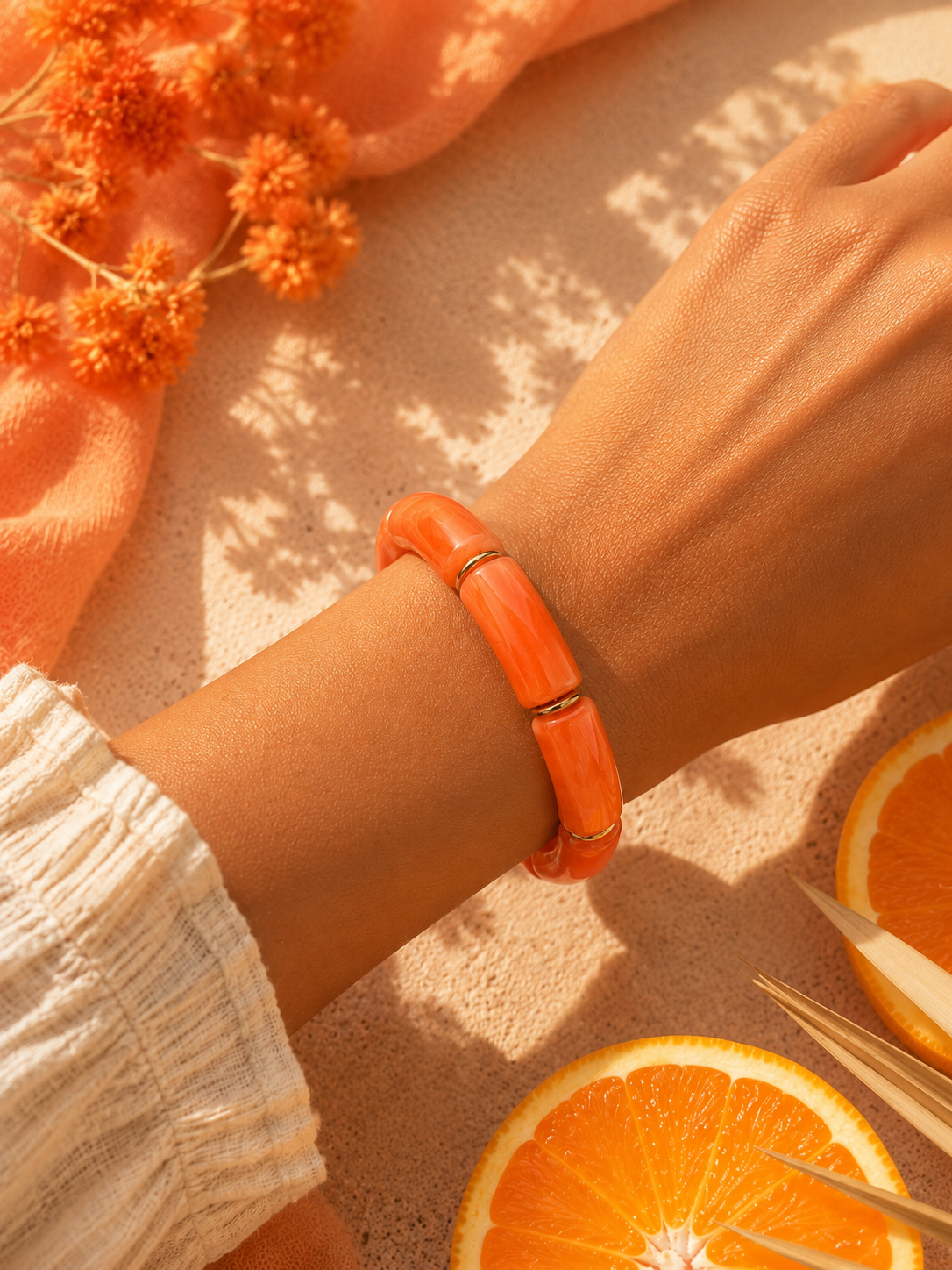 Bracelet ARIA [ Orange ] Eylim Boutique