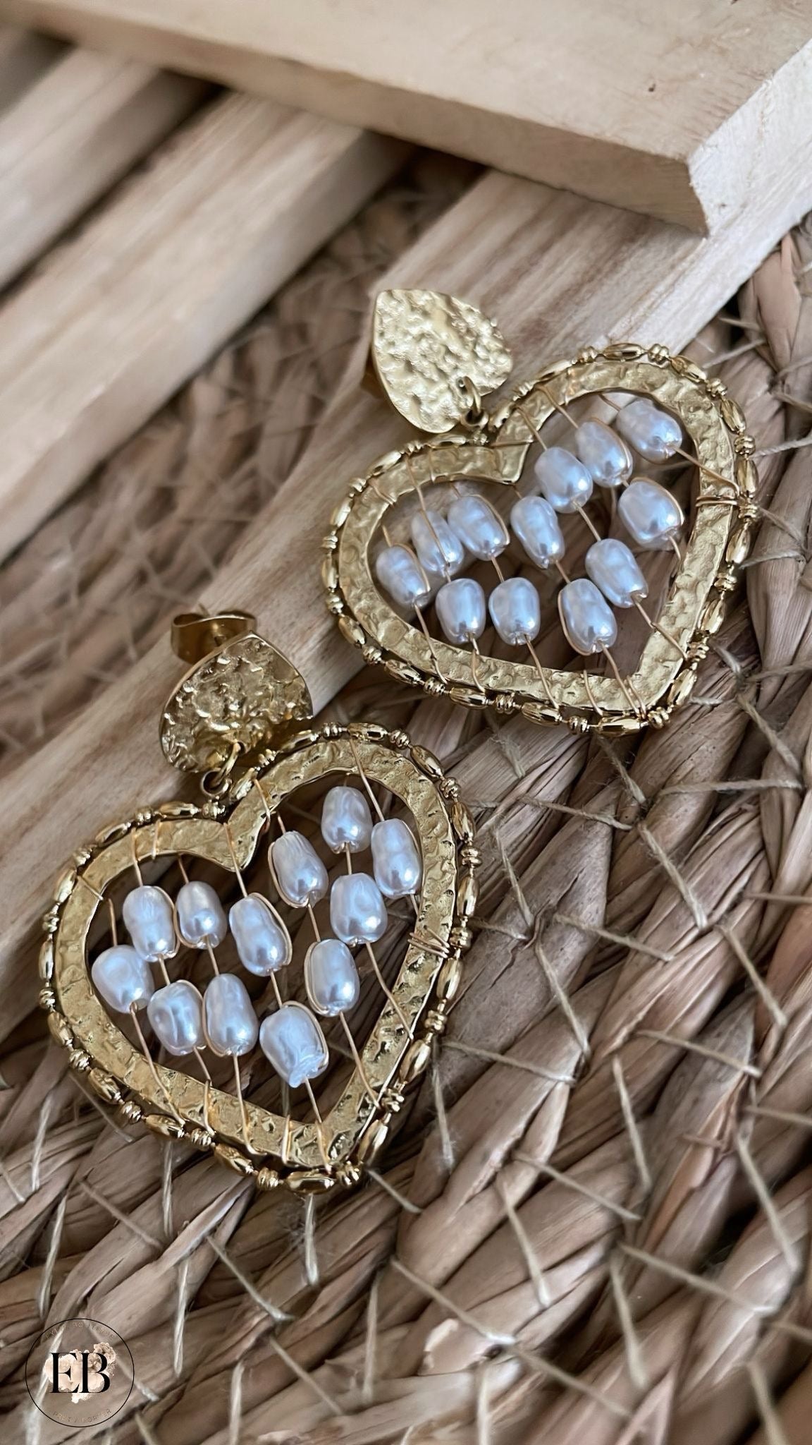 Boucles d’oreilles CŒUR Eylim Boutique