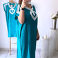 Robe INAYA « Adulte » [ Turquoise ]