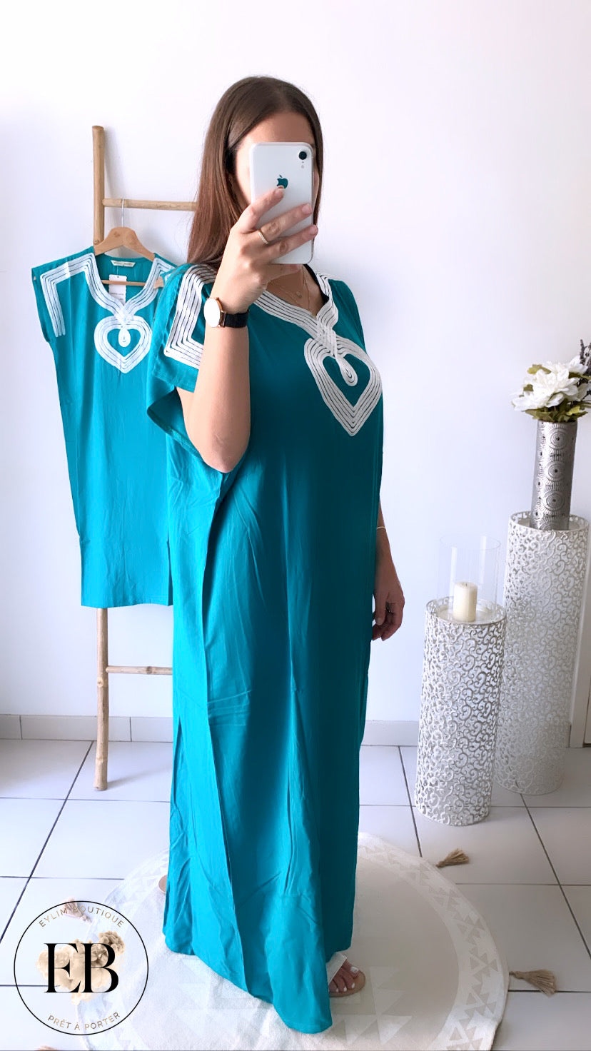 Robe INAYA « Adulte » [ Turquoise ]