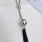 Collier sautoir [ Argenté ]
