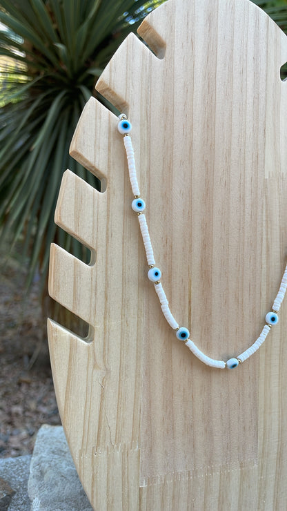 Collier ŒIL BLEU - Eylim Boutique
