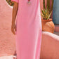 Robe LOUISE [ Rose ] Eylim Boutique