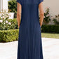 Robe CAMILLE [ Bleu marine ] Eylim Boutique