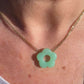 Collier FLORA [ Vert ] Eylim Boutique