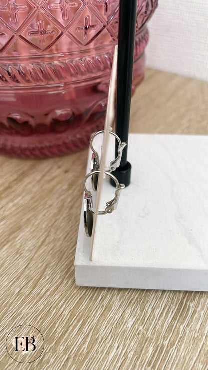 Boucles d’oreilles [ Argenté ] - Eylim Boutique