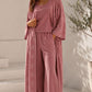 Ensemble kimono ASMA [ Rose ] Eylim Boutique