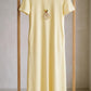 Robe LOUISE [ Jaune pâle ] Eylim Boutique