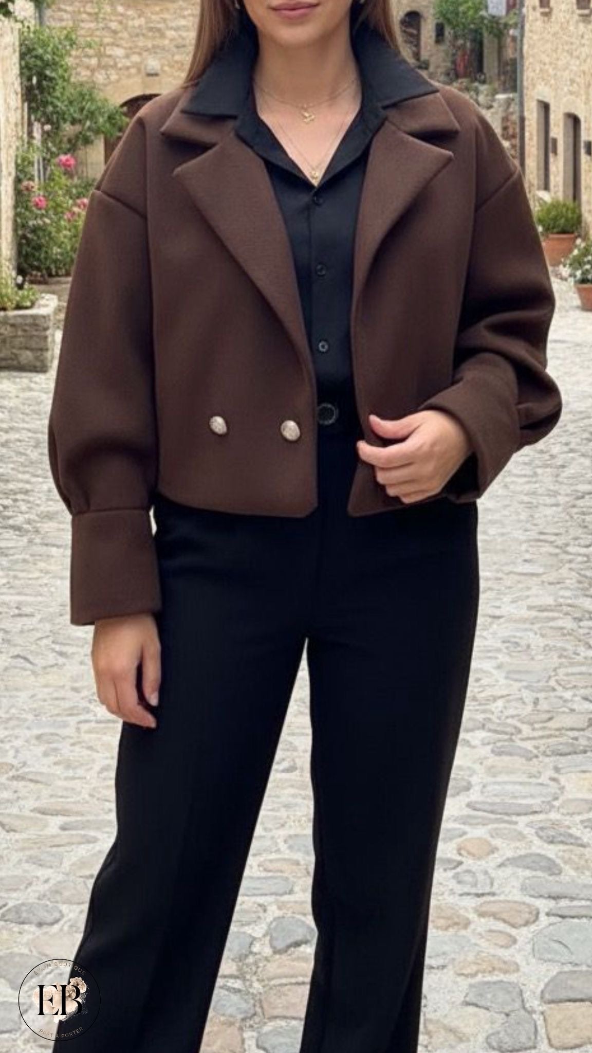 Veste MILA [ Marron ]
