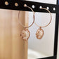 Boucles d’oreilles HIBIS [ Rose gold ]