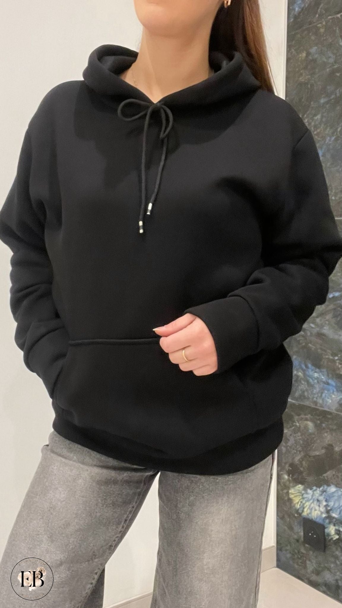 Sweat [ Noir ] Eylim Boutique