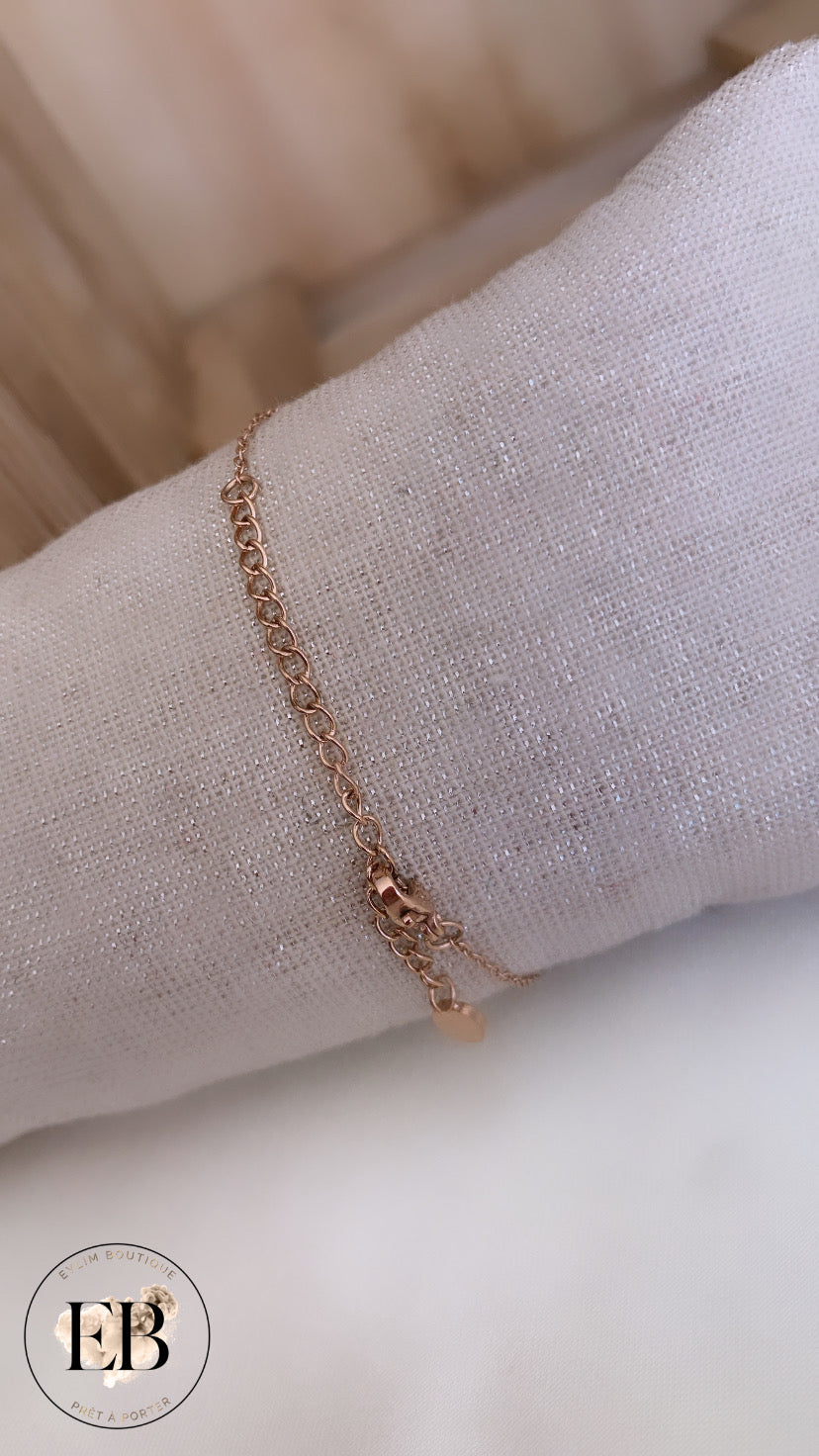 Bracelet FLEUR [ Rose Gold ]