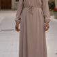 Abaya SAFA [ Beige ] Eylim Boutique