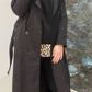 Trench long [ Noir ] Eylim Boutique