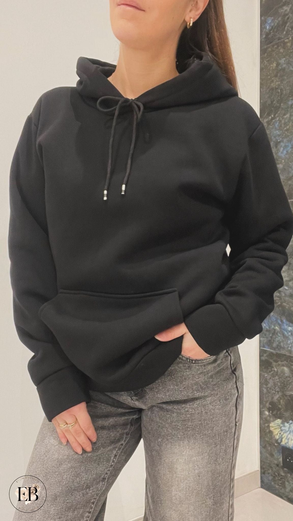 Sweat [ Noir ] Eylim Boutique