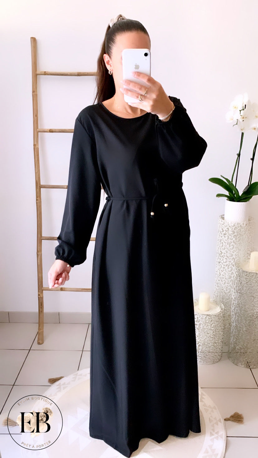 Abaya SAFA [ Noir ]