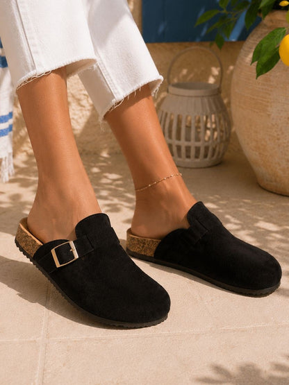 Mules EMMA [ Noir ] Eylim Boutique