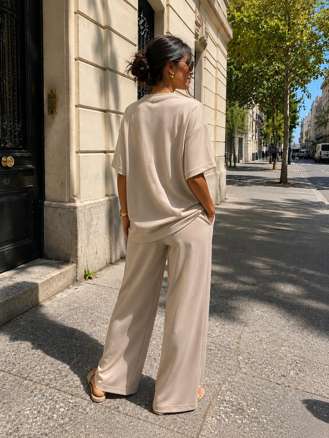 T-shirt [ Beige ] Eylim Boutique