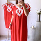 Robe INAYA « Adulte » [ Rouge ]