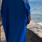 Abaya papillon SIRINE [ Bleu ]