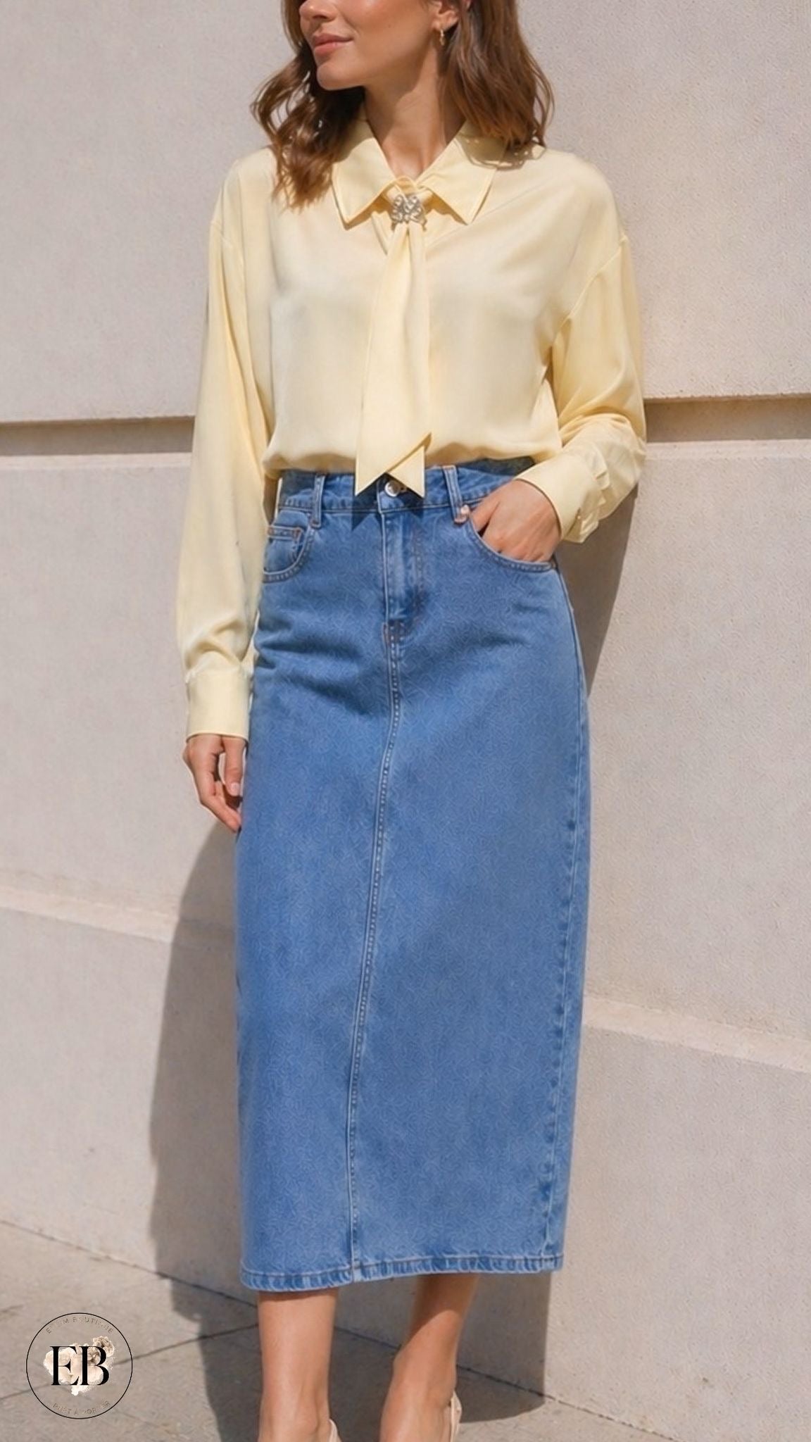 Chemisier [ Jaune ] Eylim Boutique
