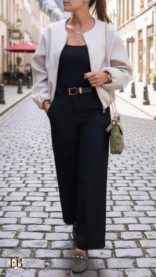 Pantalon MAELYS [ Noir ]