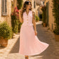 Robe JADE [ Rose pâle ] Eylim Boutique