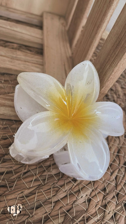 Pince à cheveux TAHITI [ Jaune ] - Eylim Boutique