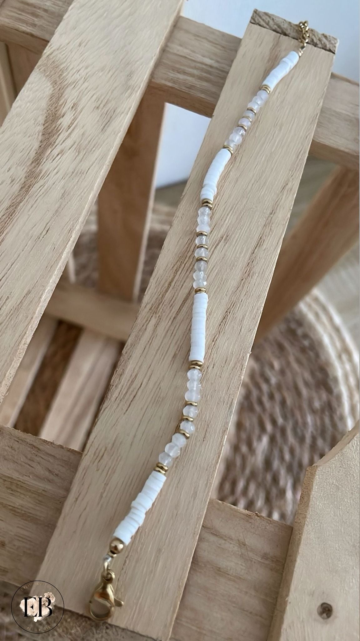 Bracelet NOVA [ Blanc ] Eylim Boutique